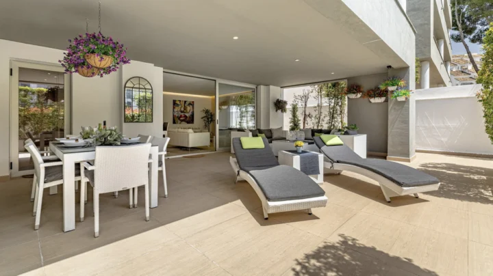 Apartament na parterze Puerto Banús