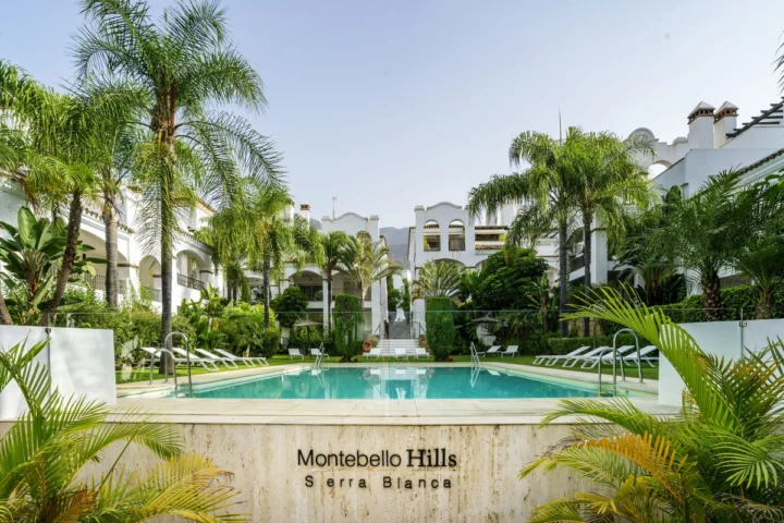 Apartament na środkowym piętrze Marbella