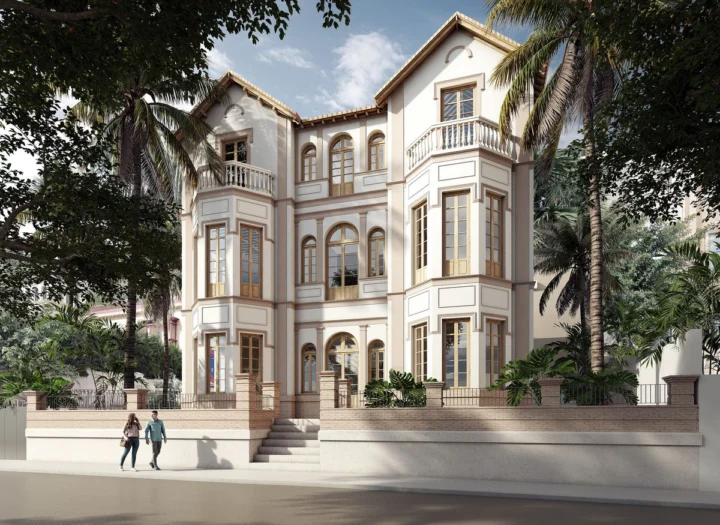 Apartament na ostatnim piętrze Málaga Este