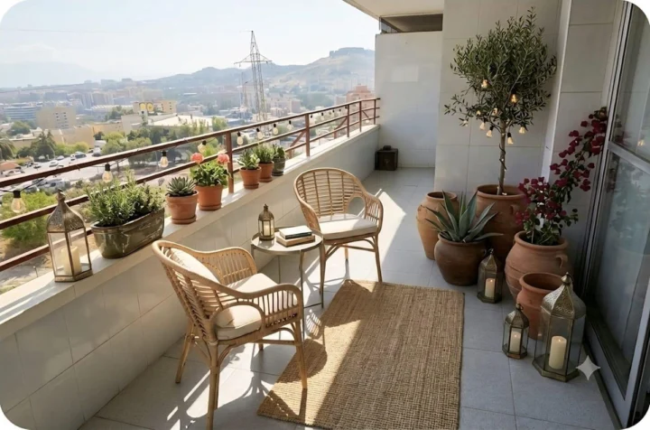 Apartament na środkowym piętrze Málaga