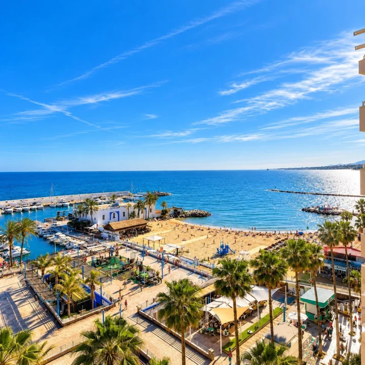 Apartament na środkowym piętrze Marbella