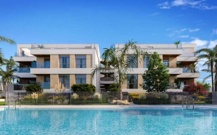 Apartament na środkowym piętrze Elviria