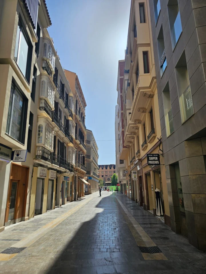 Apartament na środkowym piętrze Málaga Centro