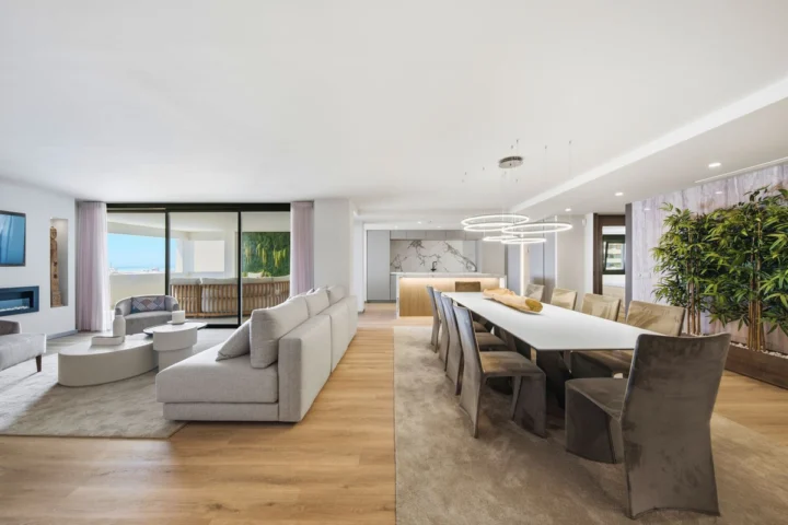 Apartament na środkowym piętrze Puerto Banús