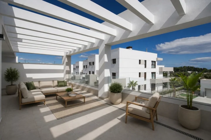 Apartament na środkowym piętrze Estepona
