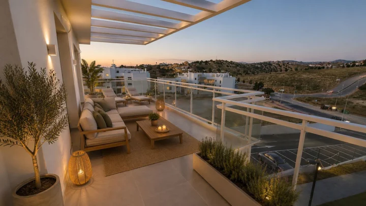 Apartament na środkowym piętrze La Cala