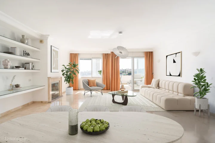 Apartament na środkowym piętrze Marbella