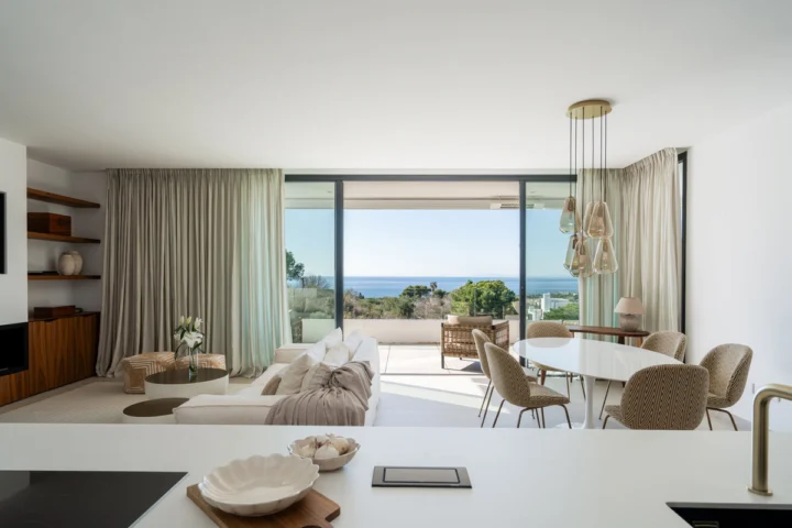Apartament na środkowym piętrze Marbella