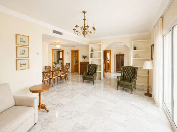 Apartament na środkowym piętrze Marbella