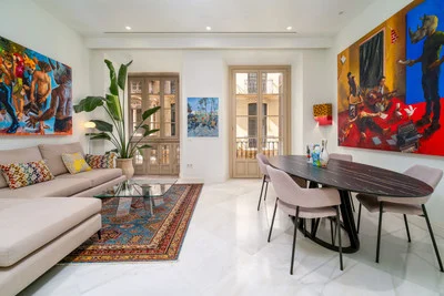 Apartament na środkowym piętrze Málaga Centro