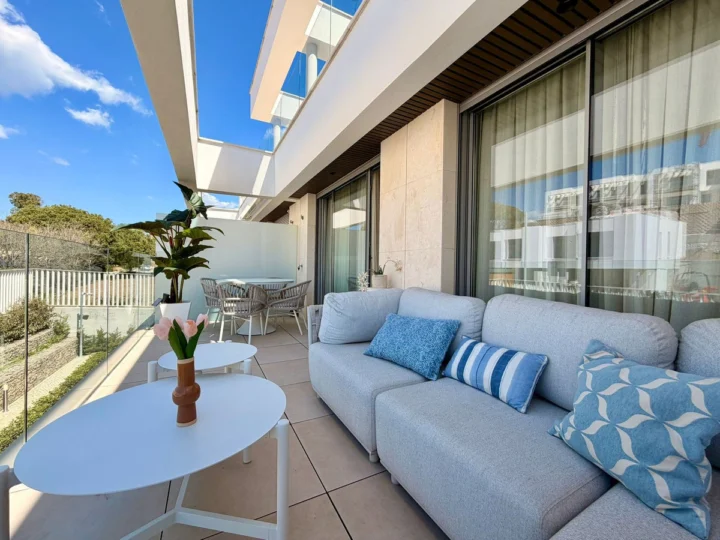 Apartament na środkowym piętrze Elviria