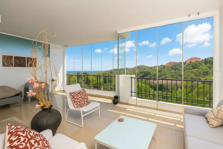 Apartament na środkowym piętrze Elviria