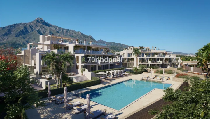 Apartament na środkowym piętrze Marbella