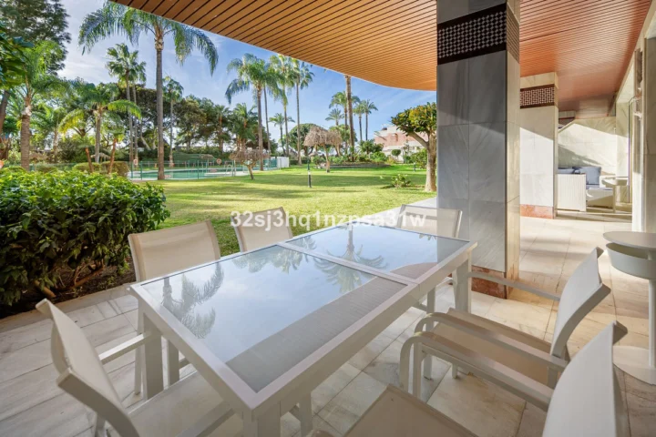 Apartament na parterze Marbella