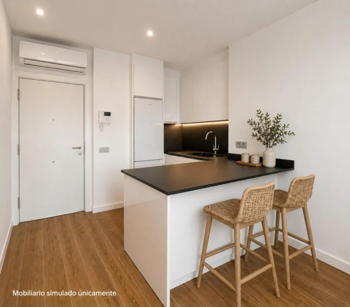 Apartament na środkowym piętrze Málaga Centro