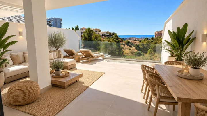 Apartament na środkowym piętrze Fuengirola