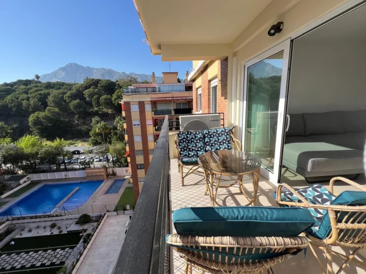Apartament na środkowym piętrze Marbella