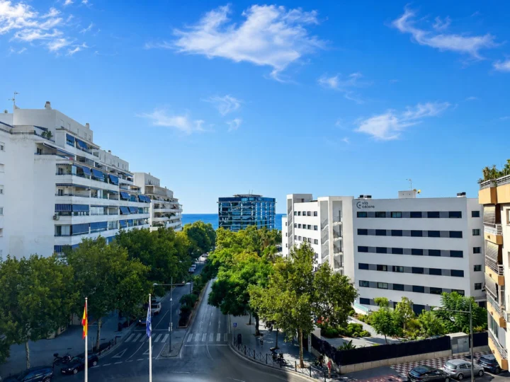Apartament na środkowym piętrze Marbella