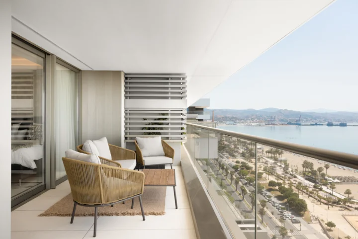 Apartament na środkowym piętrze Málaga Centro