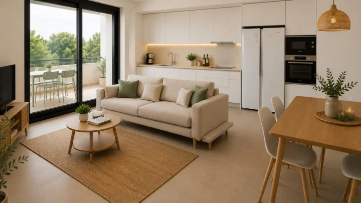 Apartament na środkowym piętrze Los Alamos