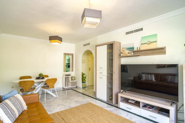 Apartament na środkowym piętrze Marbella