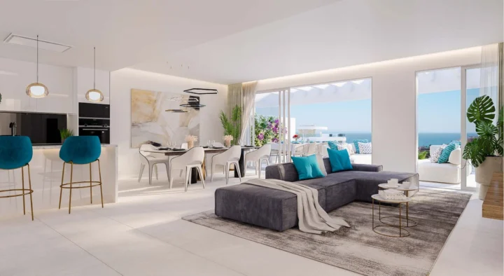 Apartament na środkowym piętrze La Cala de Mijas