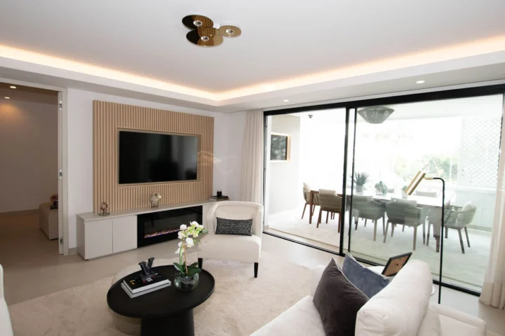 Apartament na środkowym piętrze Puerto Banús