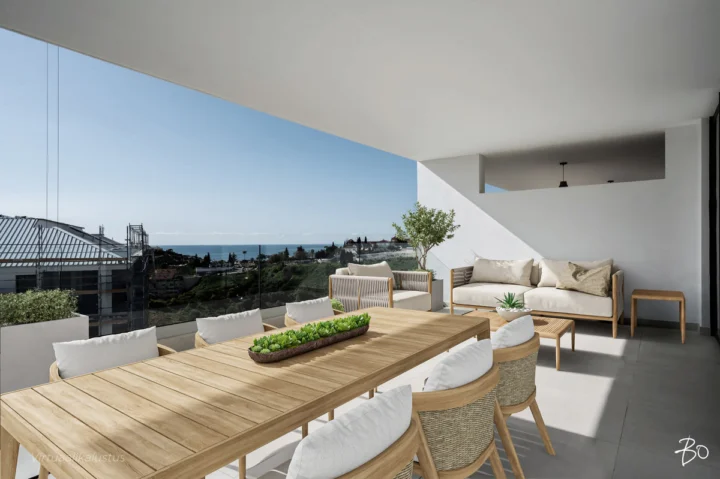 Apartament na środkowym piętrze Fuengirola