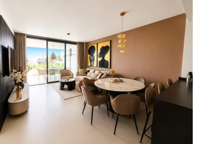 Apartament na środkowym piętrze Higueron