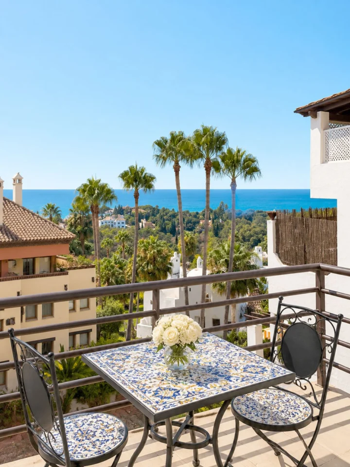 Apartament na środkowym piętrze Marbella