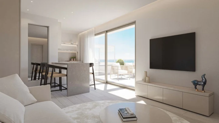 Apartament na środkowym piętrze Estepona