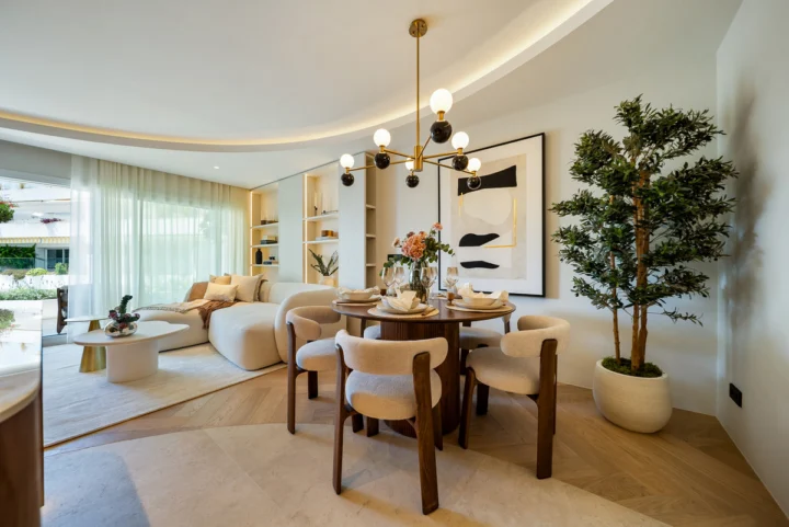Apartament na środkowym piętrze The Golden Mile