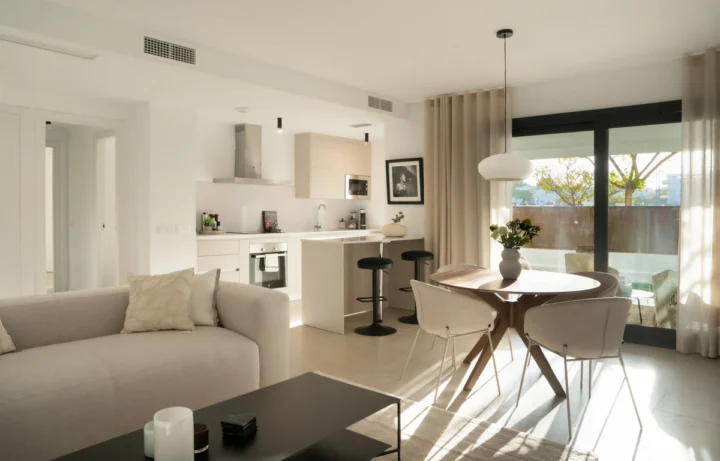 Apartament na parterze Estepona