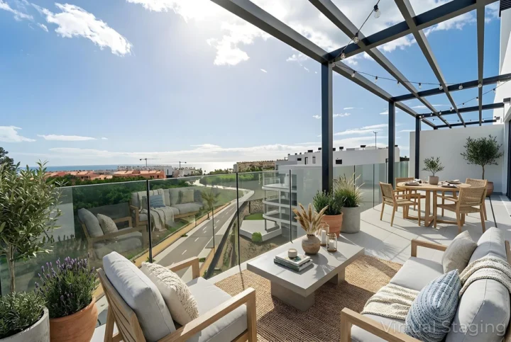 Apartament na środkowym piętrze Mijas Costa