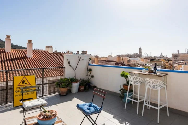 Apartament na ostatnim piętrze Málaga Centro