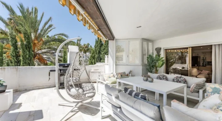 Apartament na parterze Elviria