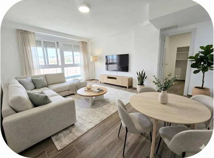Apartament na środkowym piętrze Málaga