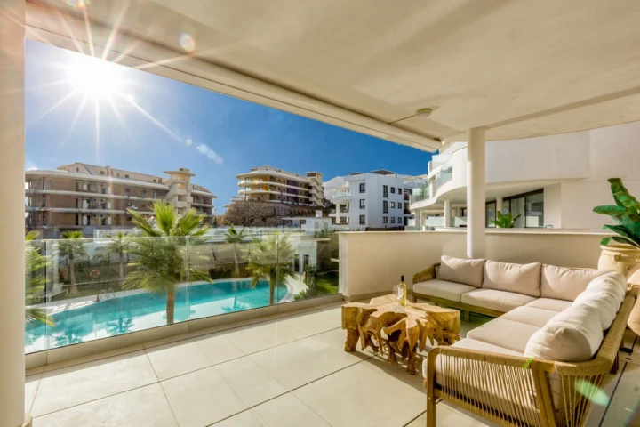 Apartament na środkowym piętrze Fuengirola