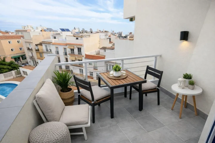 Apartament na środkowym piętrze La Carihuela